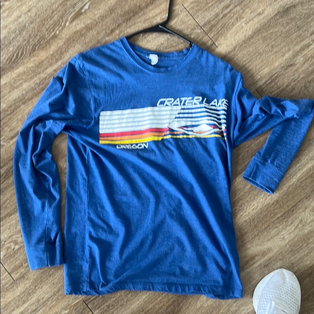 Blue Crater Lake Long Sleeve Shirt